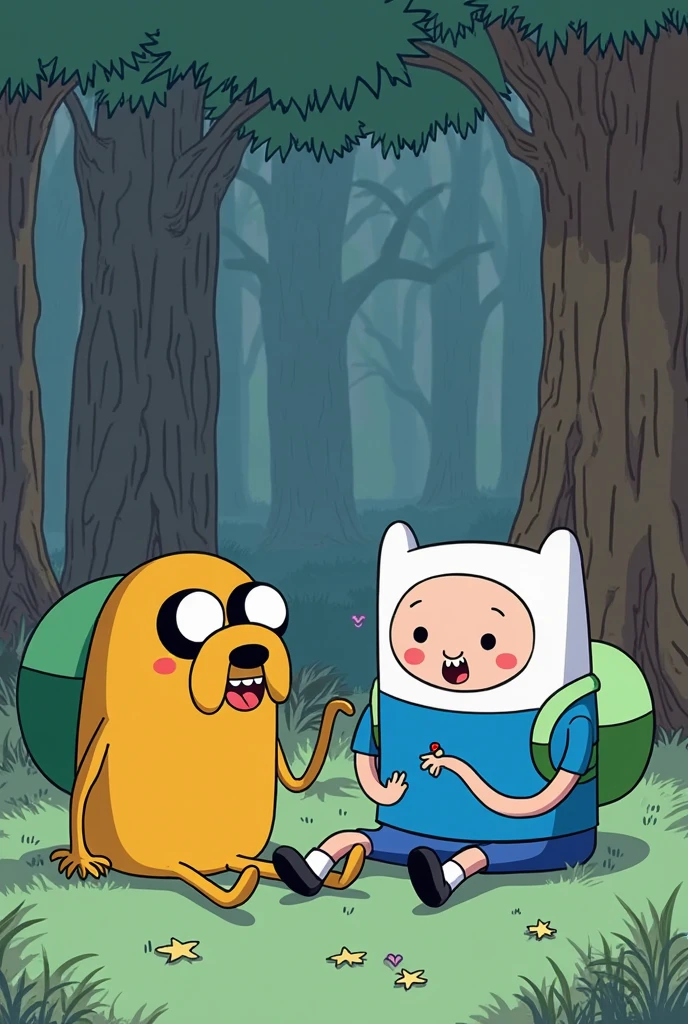 Adventure time Jake and Finn having sex anal