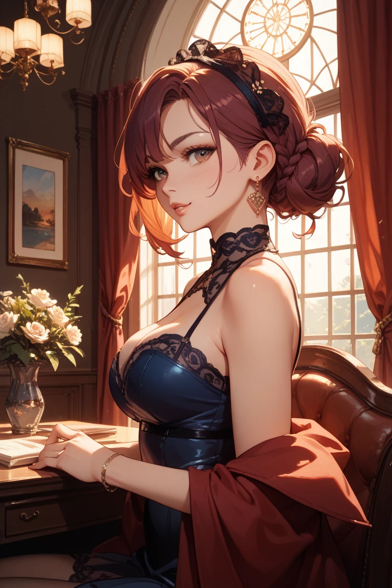 Il y a une femme adulte aux cheveux violet foncé qui embrasse une femme rousse, maquillage naturel, fard à paupières, maquillage naturel, cheveux longs et courbés, sous vêtements en dentelle, dentelles, petit sein, petits seins, petit coffre, Avatar de seconde vie, Belle capture d’écran, Deuxième vie, Femme séduisante, de la haute qualité, une peau très détaillée, pose dynamique