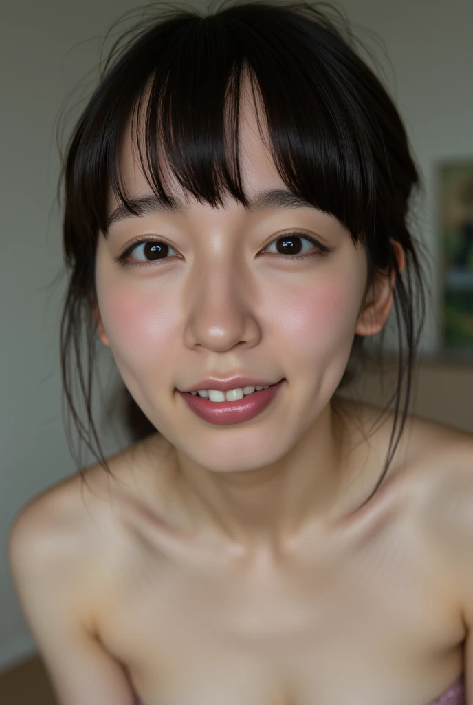 girl, after school、kneeling on the playground, ((I can see the whole body)), located far away from the viewer.
She is beautiful, cute, adorable, cute, young, .
she is slim, thin, , skinny, (big breasts), (big boobs), (big breasts).
she is sweating, Wet, soaking wet., sweaty skin, Wet hair,
she stares, looking at the viewer.
She has heavy short hair.
(((completely naked))),((((nsfw))))
the camera focused on her face, light shines on your face, very large caliber, ((f/1.2)), shallow depth of field, strong background lens blur, ISO3000, auto white balance,
very detailed, professional lighting, soft light, Raw photo,
highest quality, masterpiece, award winning photography, huge file size, 8K, High resolution,
Photographed with a Sony digital SLR camera.