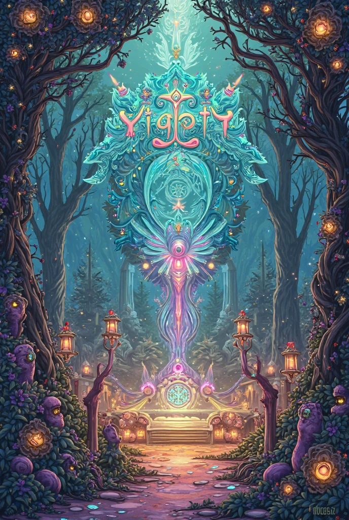 capa de psytrance forest folclore brasileiro