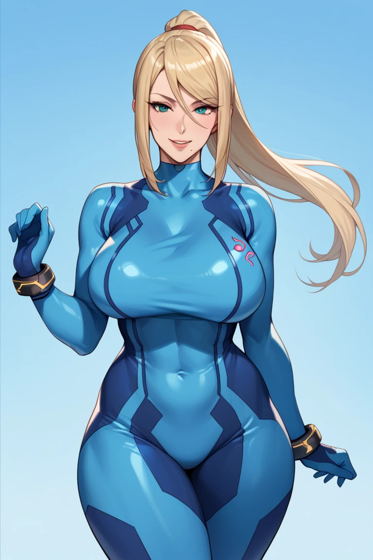 (masterpiece,highest quality,High resolution)、8k、(perfect full body)。 title:((Huge breasted girl))。 Girl details:One woman、(Character - Luna Platz_Mega Man Star Force)、(Detailed face,Fine grain)、Blonde_Twin tails、(((huge breasts:1.35)))、Sexy Body、(Realistic skin texture:1.1)、Shiny skin、(cameltoe)。 Costume details:(Taimanin Suit)。 Location Details:(Urban Background)、Alone、Are standing。
