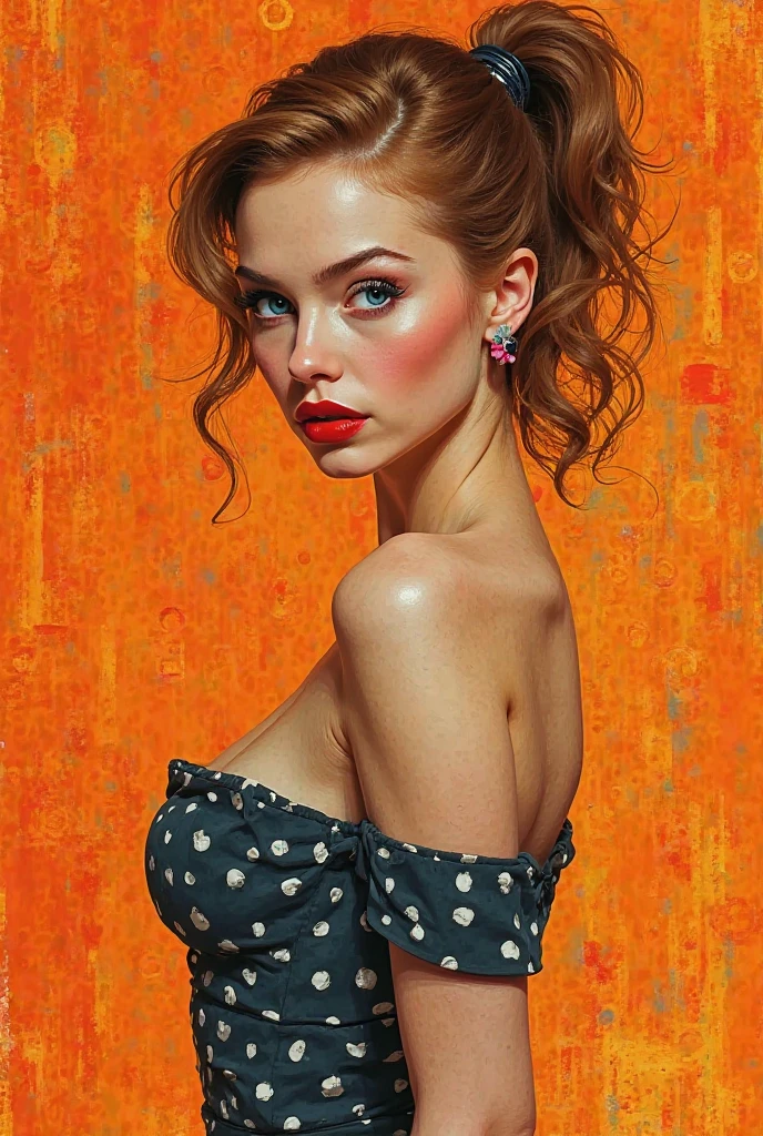 (Best Quality, 4K, 8K, High Resolution, Masterpiece: 1.2), (Super Detailed, Realistic, Photorealistic:1.37)A captivating young girl, donning a striking ensemble of red and blue, stands before a window with an air of toughness and determination. Her enchanting eyes are exquisitely detailed, capturing every glimmer and depth, while her lips boast a meticulous beauty that is both captivating and alluring. The level of detail extends to her entire face, each contour and feature meticulously rendered to perfection, creating a sense of hyper-realism that draws the viewer in.
