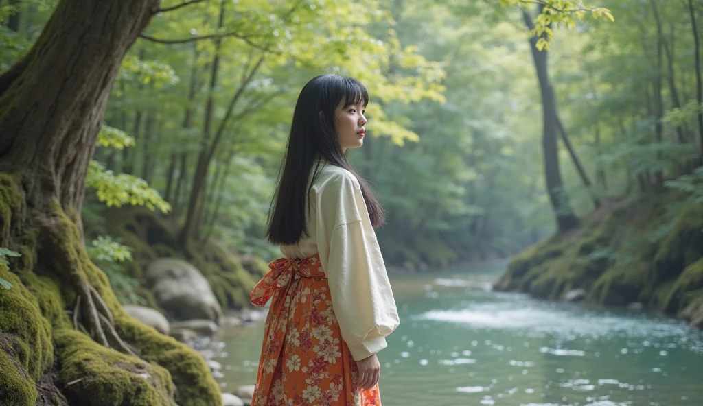 (Best Quality, Masterpiece 1.2), (Eye Detail: 1.2), Intricate Detail, Depth of Field, 1girl, Standing, Upper Body, Princess Zelda, Long Hair, Forest, Looking at the Viewer,