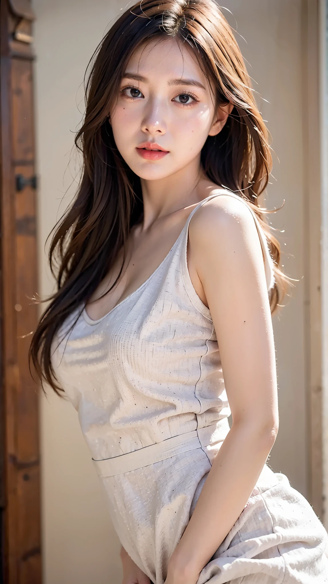 Best quality,masterpiece,ultra high res,(photorealistic:1.4),1girl,fine fabric emphasis
