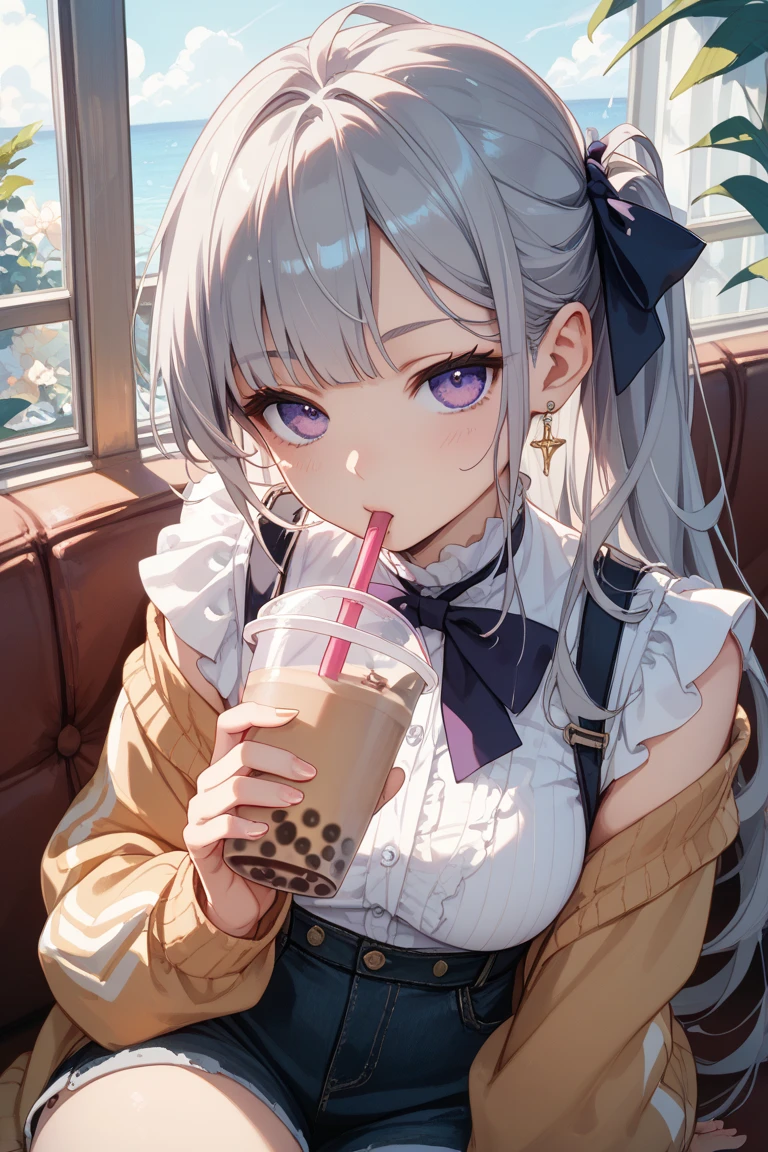 (((Best Quality, 8K, 32K, masterpiece, 1.2)))),{{solo}},nsfw,{{{Artist: Torino Aqua's style}}},((perfect beautiful face:1.2)), sitting on sofa, ((A man putting soap cream on her public hairs of crotches and removing her public hairs together with cream, removed public hairs with cream:1.3)), leaking pussy juice from, high quality of vagina, vivid pussy ,((a lot of public hairs:1.3)), embarrassed,