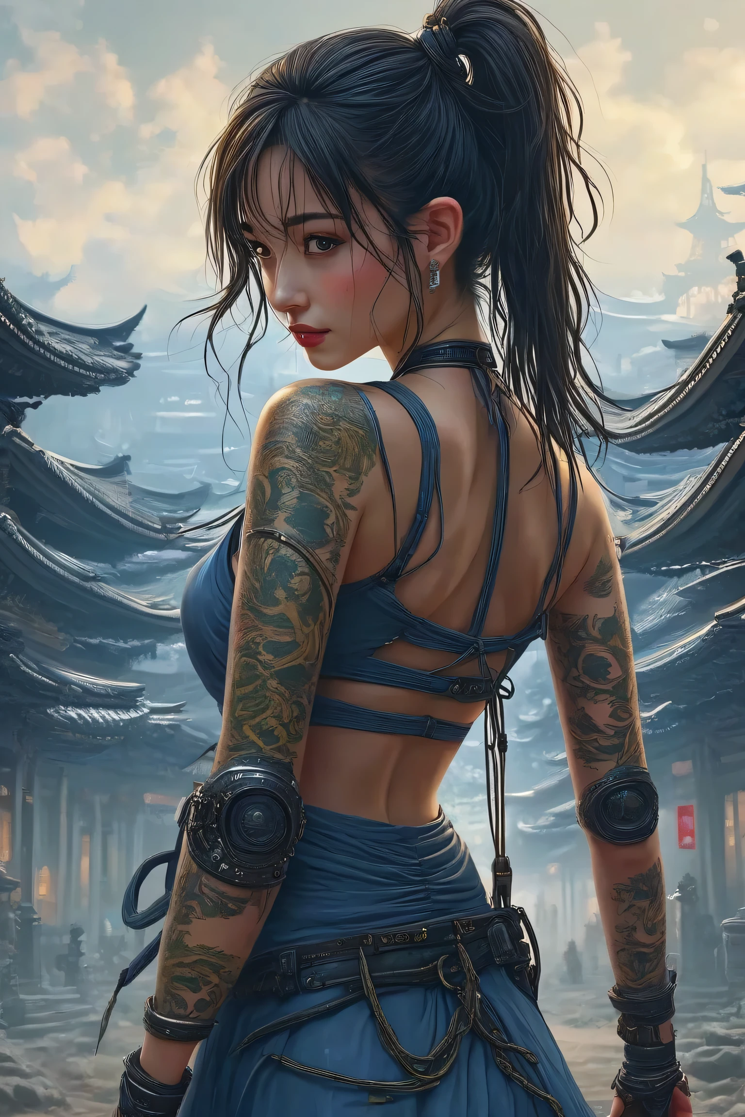 (masterpiece, best quality:1.2), 1 girl, Alone