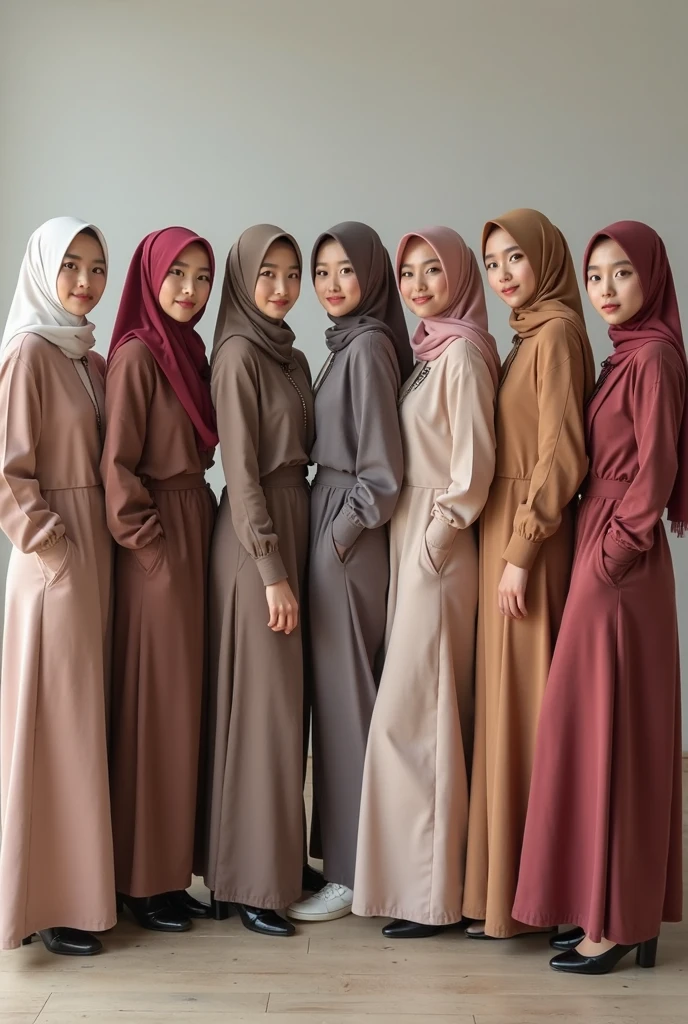 korean people wearing hijab with big tits and nipple