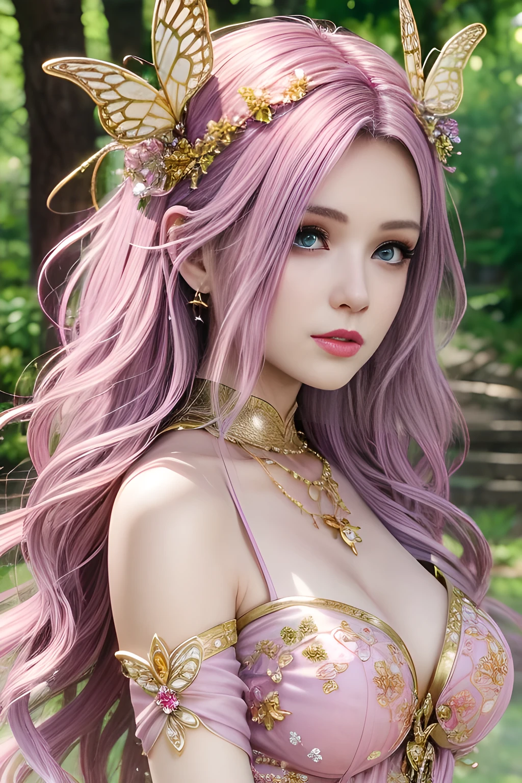purpura hair, alchemist clothes (Dark Fantasy) (Fatal Frame)