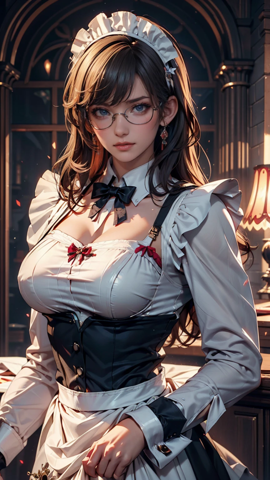 masterpiece , girl, In the Field, ( Light white short hair:1.2), (Red eyes:1.2), (Crossader:1.2), (View your viewers:1.2) , (8k, 最high quality 1.2), Very detailed, 8k uhd, Soft lighting, high quality, Film Grain, Beautiful lighting, Cinematic ,Perfect body , Sexy proportions、Narrow waist、Erotic female body、Alluring、Best lighting, Best Shadow, Sharpness, Contrast, Red glasses, Messy Hair, , Absurd high definition faces, Steel Armor, Large sword