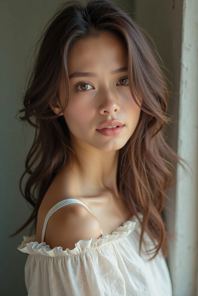 (((1girl from outside window, standing, leaning forward))) <lora:from_outside_window:1> looking at viewer
,Perfectly glossy skin, ,25 yo mature girl
, , picture of a vivid, (masterpiece:1.2),(extremely detailed),(8k:1.1),(perfect lighting,best quality,highres,original),(realistic photography:1.4),(tall image:1.5), ,high detailed skin,shaded face, soft lighting, (small face),RAW, ultra highres, pores visible,
,