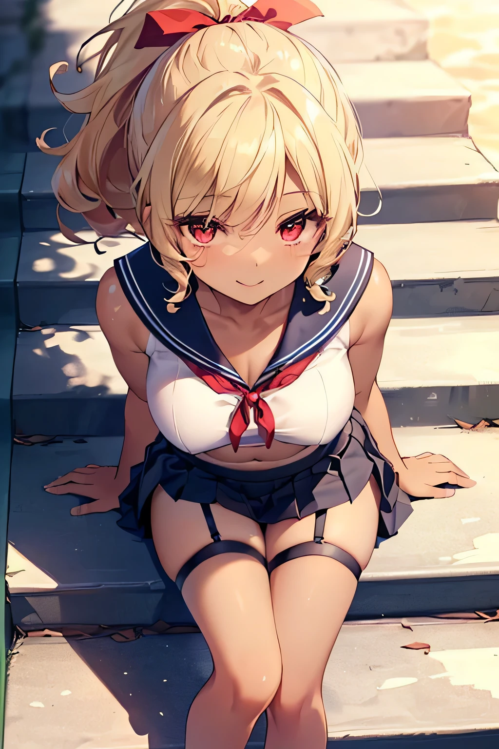 (footjob), Masterpiece、Highest quality、Highest quality, (long and thin legs, shoes:1.2), Arm behind wrist, squat、Spread your legs、1 girl, (smile、Open your mouth大笑い:1.2), Cute eyes, (Detailed face:1.3)、Open your mouth, The whole face turns red, alone, Big and ample breasts, (Straight bangs, Twin tails), White maid outfit、Side bust、Underbust、belly button、Walking through the mansion'corridor、nsfw、shoes下