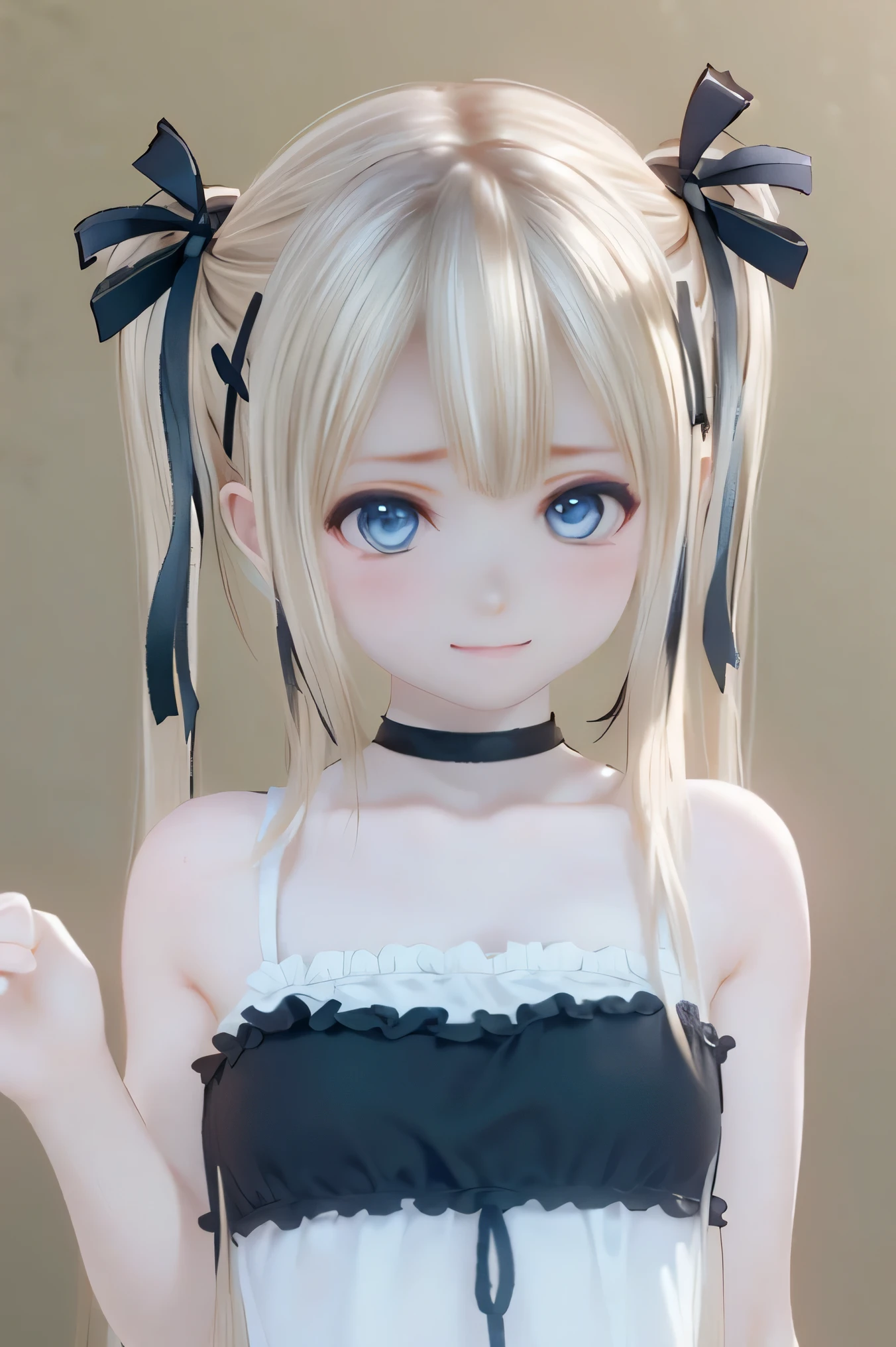 (top quality,4K,8k, high image quality, masterpiece:1.2) Marie Rose 、 オイルを塗った橋のある beach バレーのユニフォーム 、 naked、flat chested、Clear screen 、 beach 、 clear