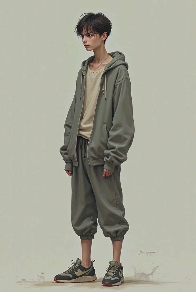 (Character: one albino boy (13 years old), shaved hair, bald, scars, lean body)
(Clothing: beige straightjacket, baige pants, boots)
(Pose: full body shot:1.7, perfect proportions, (face detailed))
(simple background)
(((masterpiece:1.5)),, photo-realistic:1.3, hyperrealistic, , high contrast, soft lighting)