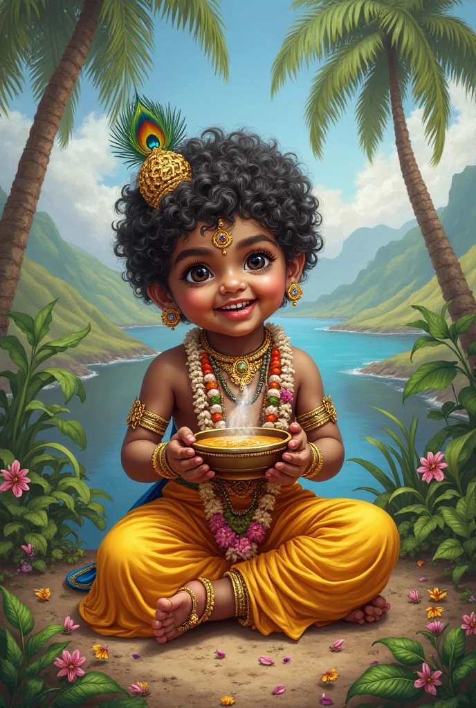 Bhagwan krishna makhan khate huye Janmashtami poster for
Computer institute