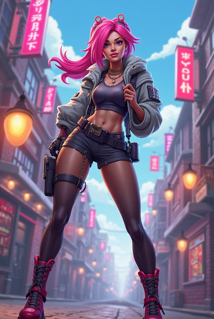 anime style, graffiti woman, graffiti on the wall, seminude against the wall, side cap, bright colors, good figure, good curves, highest quality tattoos, ultra detailed, ((gorgeous and full tattooed breasts)), cameltoe, 8K, full body.