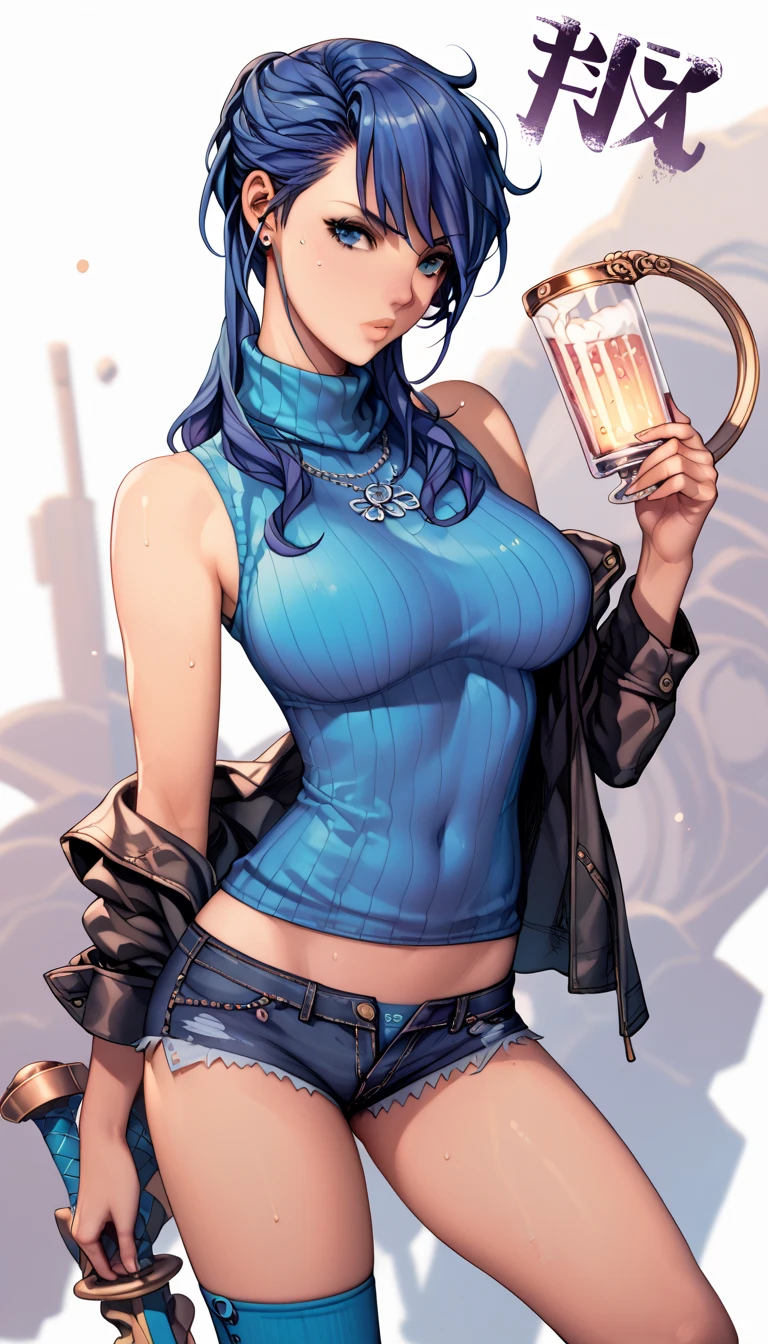 ((best quality)), ((masterpiece)), a photograph of a girl, ((breaking out of a laboratory)), pov, close-up, face, [laura|daphne], shiny eyes, green eyes, flowing hair, long hair, glowing skin, shiny skin, detailed skin texture, ((laurakinney, midriff, pants)), gorgeous, punk, rebel, attractive, stunning, adorable, glossy lips, sexy, mascara, thick eyelashes, brilliant colors, (((beautifully detailed background))), intricate background, laboratory in the background, laboratory, lab equipment, cables, wires, dimly lit, backlight, serious at you, rim lighting, (high-resolution:1.2), perfect lighting, cinematic lighting, bokeh, light bloom, <lora:Unreal-Fantasy_Style:0.5><lora:add_detail:1> <lora:laurakinneyx23:0.7>