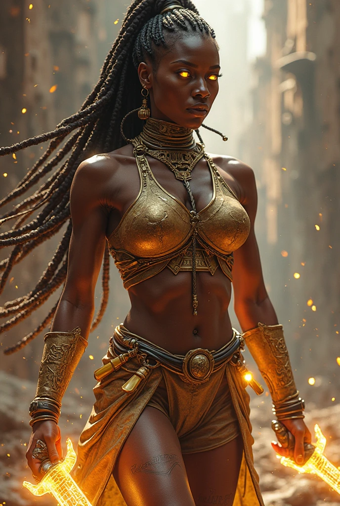 Green African Fat Woman Hulk With Huge Breasts Showing Her Naked Chest Beak With No Clothes On Chest Fighting In Hamad War In A Devastated Landscape Of Rubble Dressed In Low-Cut Armor, Torn Showing Her Breasts Fire Forged Black Uniform Showing Sharp Teeth Screaming In Anger A Lot Of Rage With An Axe That Shoots Bursts Of Grotesque Fire Missiles Jumping And Flying Over The Rubble Beautiful young woman with tatoo on her shoulder. Bathing in a river with a gown around her waist. Back view. Deep rich dark colors. ultra focus, detailed face. face ilumined, face detailed, 8k resolution, watercolor, razumov style. Volegov, Carne Griffiths and sf, intricate artwork. masterpiece, ominous, matte painting movie poster, golden ratio, trending on cgsociety, intricate, epic, vibrant, production cinematic character render, ultra high quality model, perfect composition, beautiful detailed intricate. Balanced.
Copy Prompt
Remix
Edit