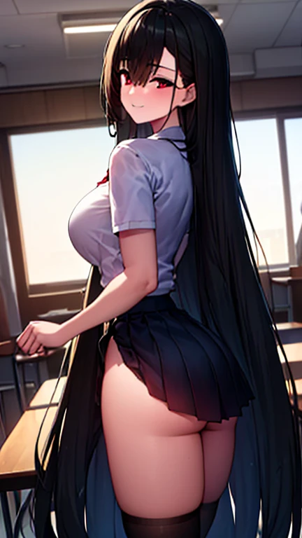 highest quality,masterpiece,8k,1girl,((big breasts:1.3)),orgasm,blush,angry, sweat,mini skirt,lift skirt,upskirt,Mizuki Yukikaze,hair ribbon, green shirt, serafuku, white neckerchief, long sleeves, pleated skirt, black skirt, black thighhighs,pussy juice,white panties,walking,((from behind:1.1)),cumdrip,((excessive cum,cum on clothes,train:1.1))