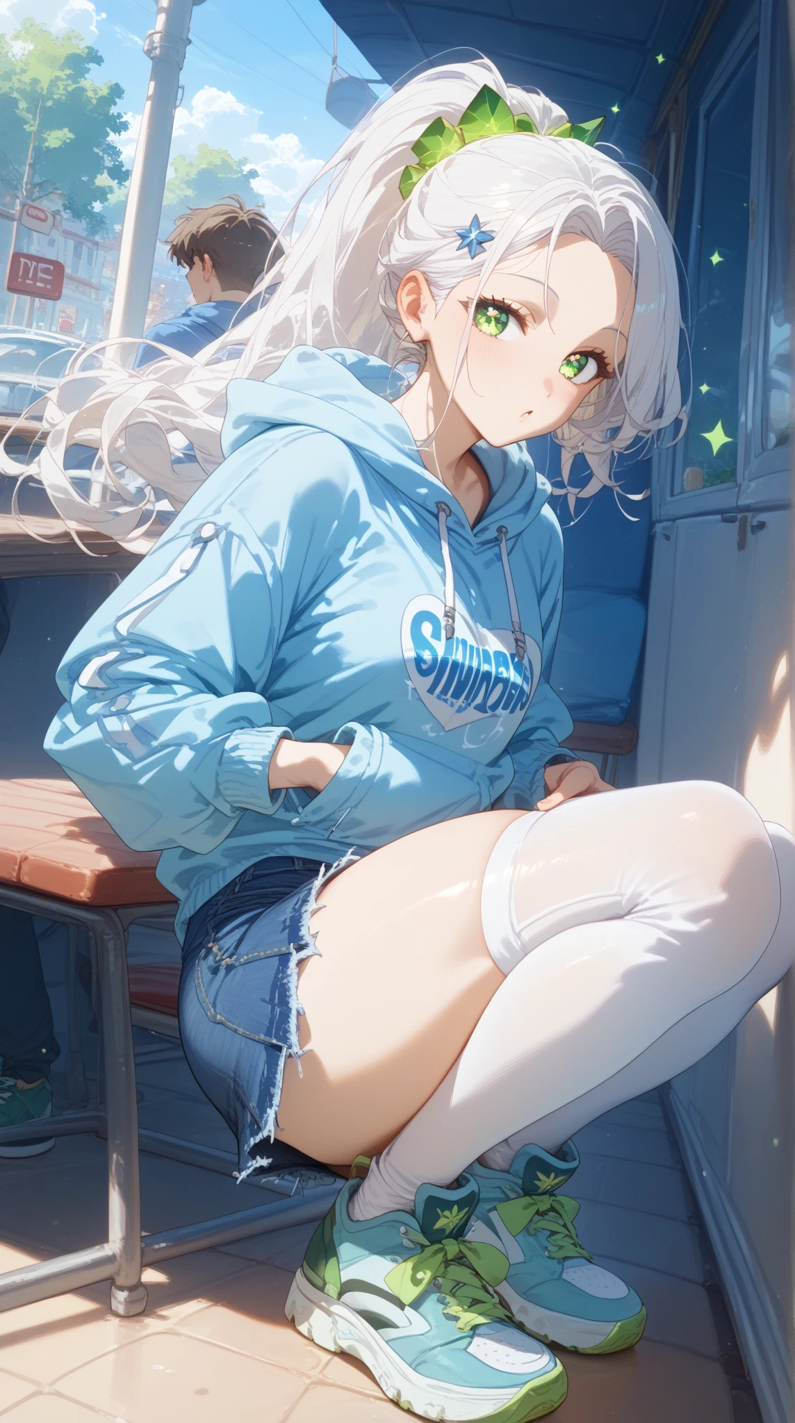 girl solo izumi_sagiri mini skirt