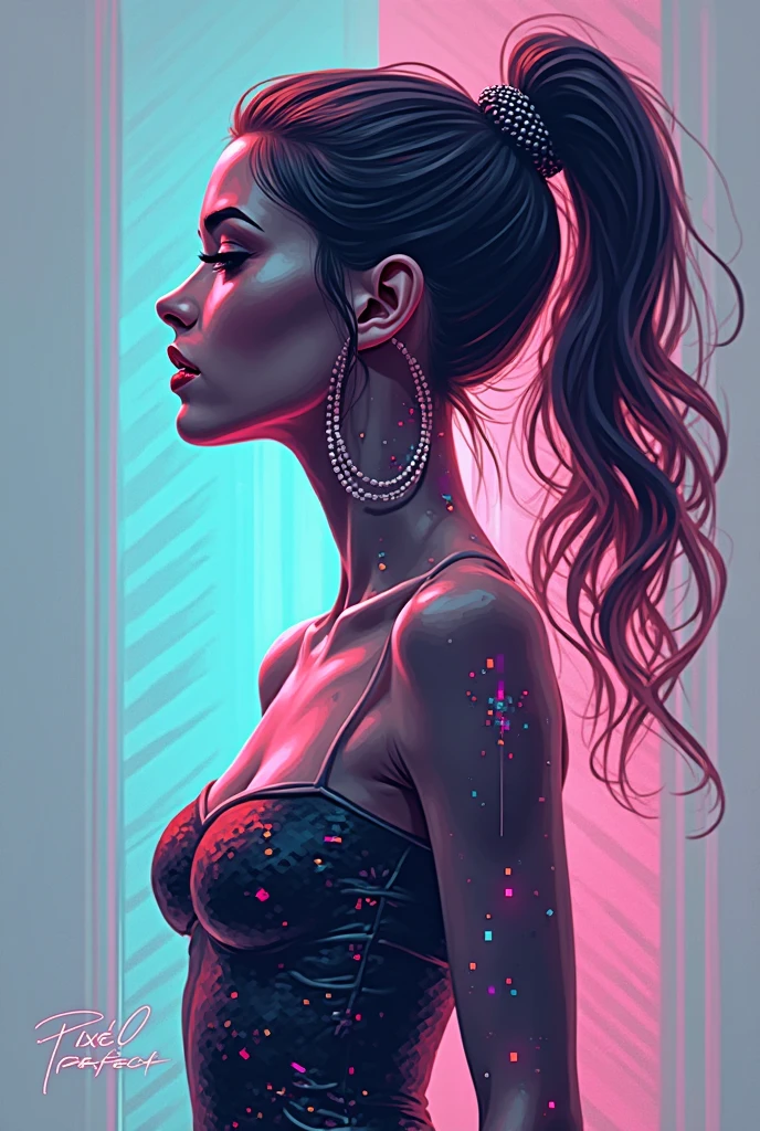 concept art, 4k, intricate, pinup, a woman, beautiful face, embroidery, lace, hyper-realistic, highly detailed, octane render, concept art, smooth, 8k, dancing princess, snthwve style, nvinkpunk, by jeremy mann, by sandra chevrier, by dave mckean and richard avedon and maciej kuciara