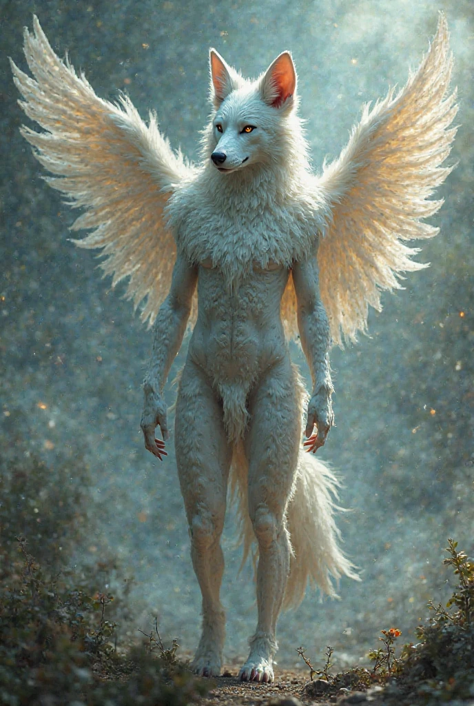 ultra-detailed, masterpiece, masterwork, high quality, best quality, hdr, (nature, japanese style), nsfw, male, solo, avian, (nude), chibi, (white little body crow), (long silver hair, beak, detailed yellow eyes, tsurime), horn,sitting, hip focus, lower angle, dynamic angle, (micropenis, foreskin, perfect balls), Hands and wings in one piece.