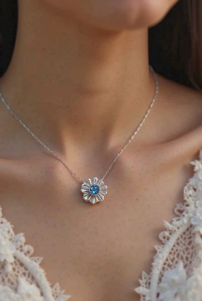 Create heart necklace accessory astetic