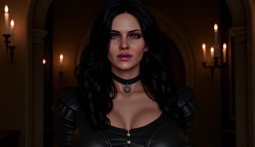 a woman, by conor harrington <lora:Yennefer:0.85>, Digital art, glow effects, Hand drawn, render, 8k, octane render, cinema 4d, blender, dark, atmospheric 4k ultra detailed, cinematic sensual, Sharp focus, humorous illustration, big depth of field, Masterpiece, colors, 3d octane render, 4k, concept art, trending on artstation, hyperrealistic, Vivid colors, modelshoot style, (extremely detailed CG unity 8k wallpaper), professional majestic oil painting by Ed Blinkey, Atey Ghailan, Studio Ghibli, by Jeremy Mann, Greg Manchess, Antonio Moro, trending on ArtStation, trending on CGSociety, Intricate, High Detail, Sharp focus, dramatic, photorealistic painting art by midjourney and greg rutkowski