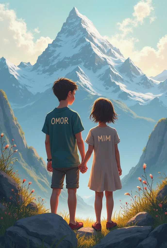 Book cover for a story called My Great Journey about a girl named Lucia who is going through a process between childhood and adolescence 