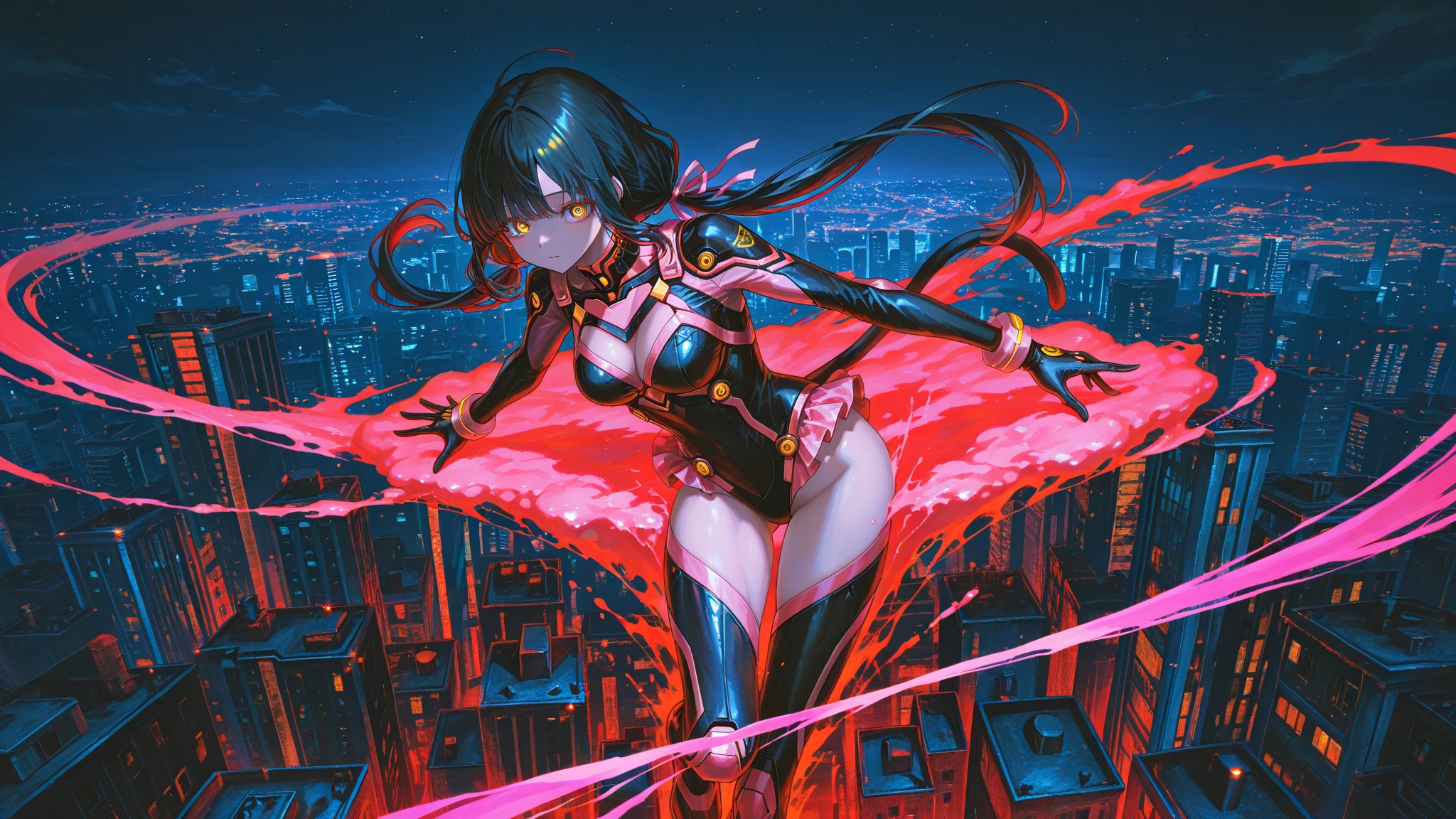 bright red image, full body, {{{Very beautiful world}}, {{{Very beautiful super nasty girl}, {{Super detail}}, {{Masterpiece}, {{{1 girl}, penetrating guts, overflowing, throwing out internal organs, super crazy madness, dynamic pose, super super bloody, super chaotic, {{biomechanical}}, large and small intestines hanging together, {{{girl with blown off internal organs} }, {{{Ultra photorealistic photos}}}}, {cute 1girl}, solo focus, Fresh colorful skin with dense shapes, Beautiful mechanical aliens, {{Girl-alien fusion}}, dynamic angles, cinematic lighting, soft lens flares, {{{Visceral landscape}}}, depth of field,
