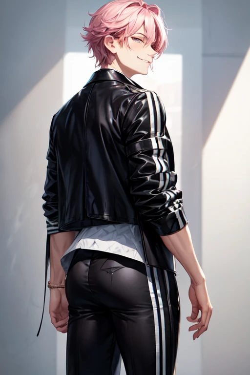 ((masterpiece, best quality)), ((34 year old)), (((Curvy))), (((Japanese woman with messy brown hair)), in beige sweater, ((white fullback cotton panties)), (((Large Hips))), ((looking completely forward)), ((Back towards camera)), (((photo realistic)))