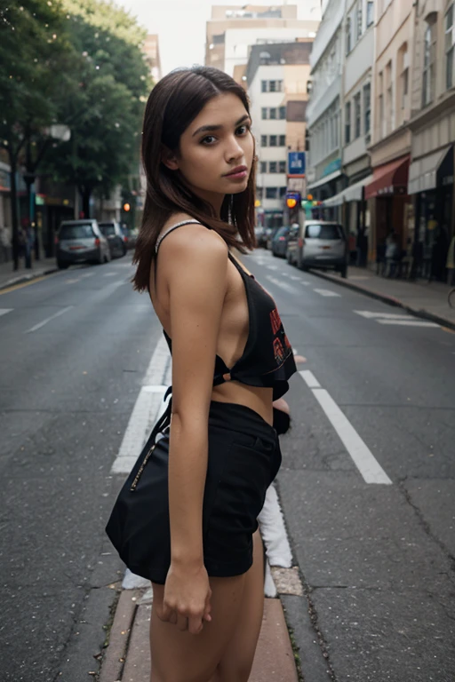 fille mexicaine dans une voiture
