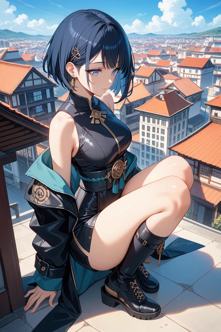 (masterpiece, ultra-detailed CG Unity 8K Wallpapers:1.5)
(stunningly realistic, high-definition, photorealistic:1.5)
(Vibrant colors, meticulous, hyper-realistic:1.5)
(Impressive scale, imposing, large-scale figure:1.5)
(Intricate patterns, precise details, stunning color accuracy:1.5)
Large Toto Ryuko Cosplay Figure by Namco, meticulously crafted with extraordinary detail, showcasing the remarkable scale of the iconic character. The figure boasts vibrant colors and hyper-realistic textures.