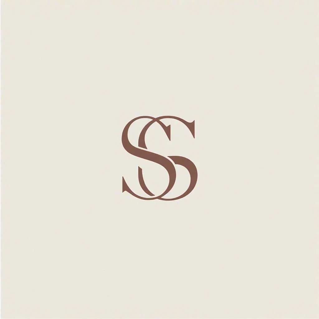 Logo for a shop brand S & S shop Semedo