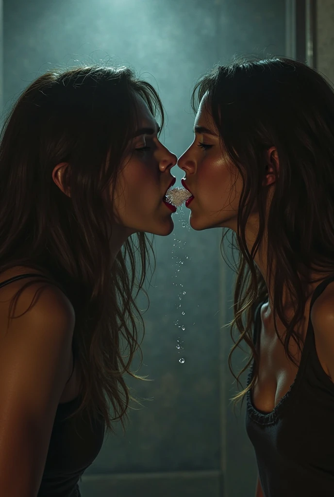 (Camila Cabello, bdsm, bondage, drool dripping, drool dangling,) cleavage, 8k, drool all over chest, drooling, realistic, dripping wet, medium breasts, drool all over face, corset, perfect body, smooth skin, pleading eyes, lots of drool, sweating, saliva on face, exact likeness,