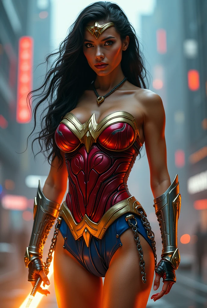 Wonder woman perfect cyberpunk --auto --s2