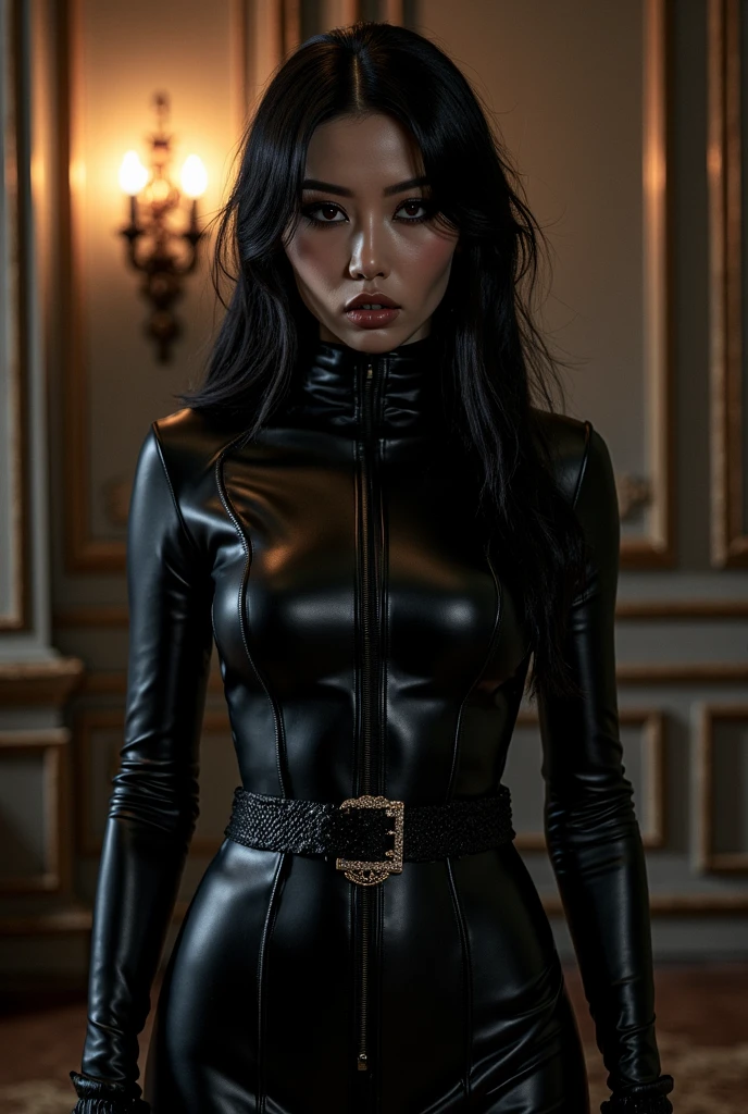 A mesmerizing dark fantasy illustration featuring a single-stroke line art drawing of a mysterious woman. The female figure is rendered in a stunning minimalist style, with flowing watercolor details that create a soft and ethereal glow. The 3D render style brings the artwork to life, giving it a cinematic and conceptual touch. Vibrant colors accentuate the dark fantasy theme, making the illustration stand out as a unique and captivating representation of a modern, enchanting female character. The overall effect is an exquisite blend of modern and traditional art techniques, making it a truly one-of-a-kind product., conceptual art, photo, dark fantasy, illustration, vibrant, product, 3d render, cinematic