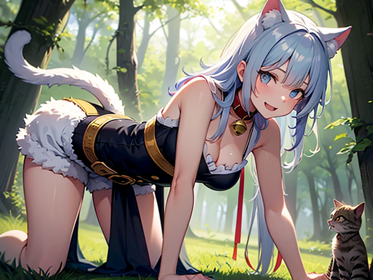 1girll,a matural female,Thin waist and wide hips,Less clothing,Squat in a natural position,legs are open,The sunlight is realistic,the clothes are soaked,Bare between legs(perspired)(Be red in the face)(an look of enjoyment)(heart - shaped pupils(Pink pupils))Stick out your tongue,(A milky white liquid flows out between the legs)8K,Best image quality,Best light and shadow,Head-to-head opposite