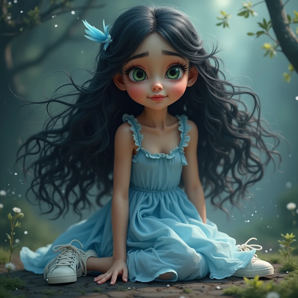 Black Rapunzel Baby