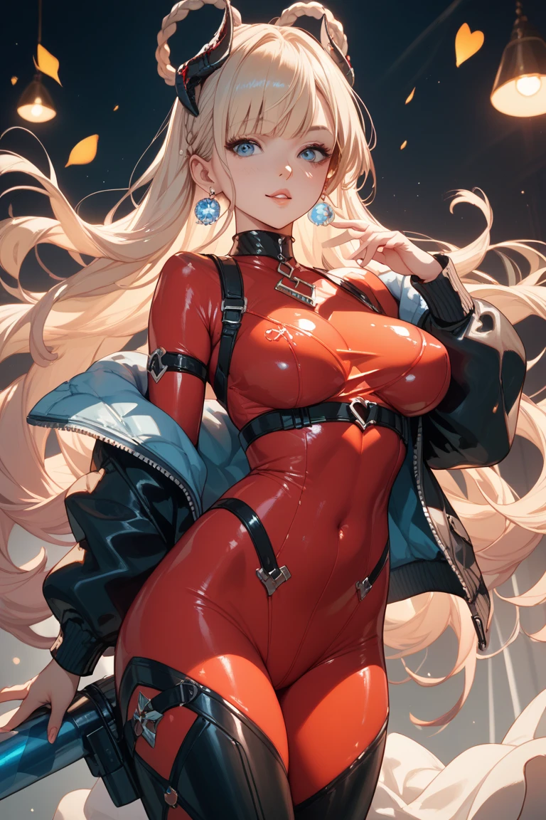 ((highly detailed)), nikke, tove, perfect human hands, (great breast:1.1),masterpiece, best quality, ultra-detailed, glistening shiny, glowing light, ray tracing, HDR, deph of field, (perfect face, detailed face, detailed eyes,perfect hands,perfect fingeredium :1.2),8k,HD,ultra realistic face,ray tracing,perfect lighting,best quality, ultra-detailed, shiny eyes, (smiling:1.1), ((1girl:1.2)),cowboy shot,thicc,streaked_hair,((golden gradient hair)),multicolored eyes, gradient eyes, (glowing eyes:1.5), mascara, (fashion make up), (parted lips,blush,cameltoe,mountain, snow, snow montain, ice, iglu, camping),((super detailed background)), dynamic poses, ((8k wallpaper)), (mature female), (((bent foward))), ass, orange body suit, tove outfit, jacket, tight body suit