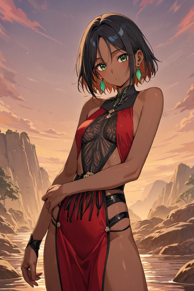 (masterpiece, best quality:1.3), 8k, 15yo, teen, official art, raw photo, incredibly absurdres, beatiful girl, medieval, tiger stripe pattern, (face painting, tribal tatoo, wrap tube top, wrap skirt, black hair, forest, jungle, cinch waist, thighs, cowboy shot:1.3), navel, angry, tribal pattern, leafs, looking at viewer, film grain, chromatic aberration, sharp focus, facelight, HDR, dynamic lighting, (highest detailed, extreme detailed, ultra detailed, finely detail:0.8), [delicate facial features, detailed face and eyes, sharp pupils, realistic pupils:12], (simple background:1.2), detailed tribal tatoo, detailed tribal tatoo, tribal tatoo, tribal tatoo, tribal tatoo, tribal tatoo, tribal tatoo, tribal tatoo, tribal tatoo, tribal tatoo, tribal tatoo, tribal tatoo, tribal tatoo, tribal tatoo, tribal tatoo, tribal tatoo, tribal tatoo, tribal tatoo, tribal tatoo, tribal tatoo, tribal tatoo, tribal tatoo, tribal tatoo, tribal tatoo, tribal tatoo, tribal tatoo, tribal tatoo, tribal tatoo and tribal tatoo
