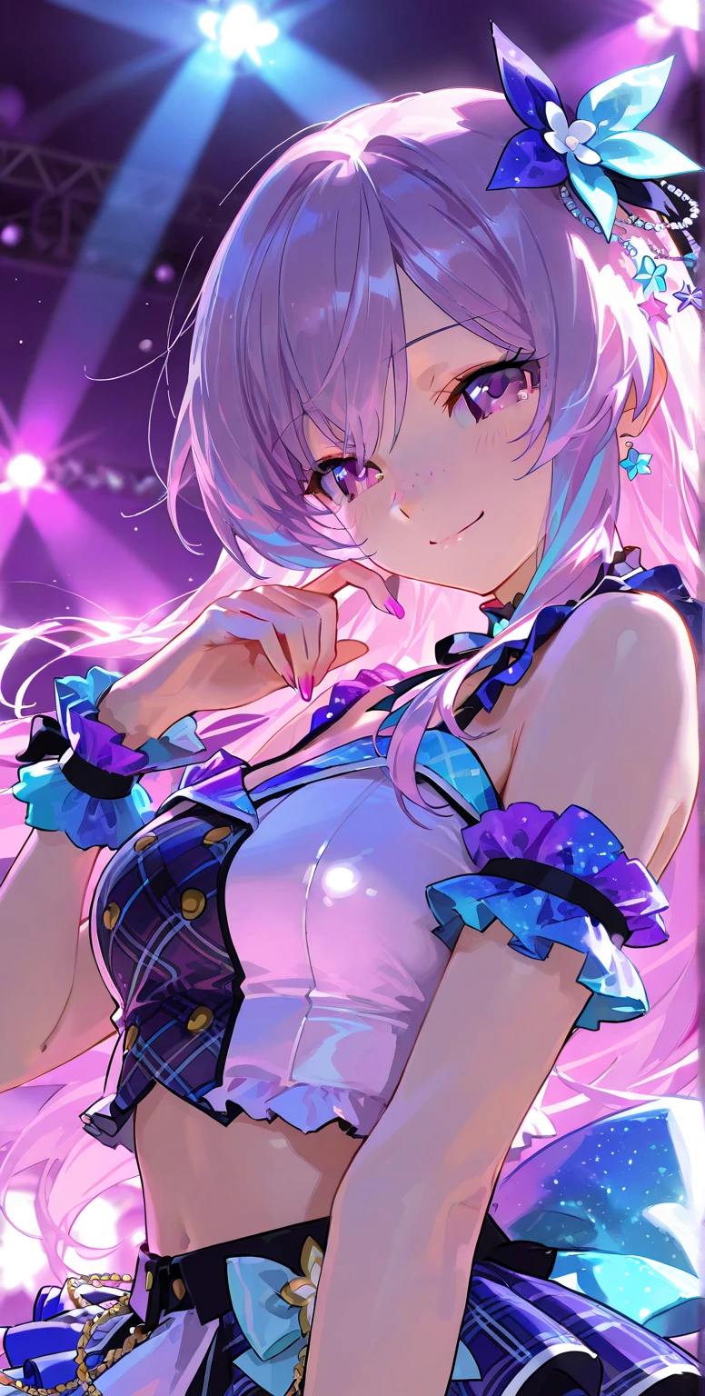 expensivequality illustration, masterpiece, Very delicate and beautiful, Attractive girl,(Gymnastics leotard, Floral print leotard,キラキラ輝く装飾が施されたLong sleeve leotard,expensive_Leg leotard,athletic leotard,tight-fitting leotard,Rainbow gradient leotard,Long sleeve leotard),thin,Slender body,slim,expensive school,Gymnasium background,Gymnastics Club,Gymnast,Princess, Beautiful Eyes,A light smile,(masterpiece, Highest quality:1.2), expensiveres, Highly detailed CG Unity 8k wallpaper, Perfect lighting, colorful, ultra-expensive res,4K,Super detailed, photograph, 8k, High resolution, 17 years old, whole body,