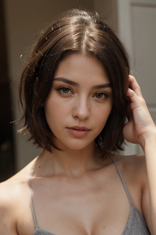 hyper realistic 8k, realistic skin, skin texture,hd quality image, black t-shirts, huge breasts, sexy breasts, fotografia ultra detalhada da mulher loira com olhos azuis, roupas curtas, com saia, mostrando corpo inteiro, sorridente, Tarde, profundidade de campo, courtyard, Hall da Fama, rosto bonito detalhado, bedroom scenery, postura corporal natural, professional photographie, captured with professional DSLR camera, trending on ArtStation, mil, Ultra Detalhado, ultra preciso detalhado, Medium bokeh illumination, surrealismo, Fundo de Thomas Kinkade, Urbano, Motor Ultra Unreal, WLOP, Pauline Voss, Pascal Quidault, Christian Scho b, Martina Fackova, intrincado, epics, sardas, peach fluff, detailed mascara