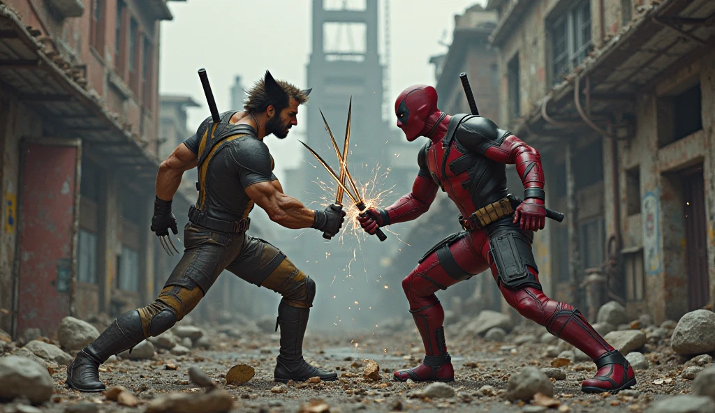 Deadpool kicks ลูกผู้ชายพันธุ์ดี in Bangkok whare is war situation