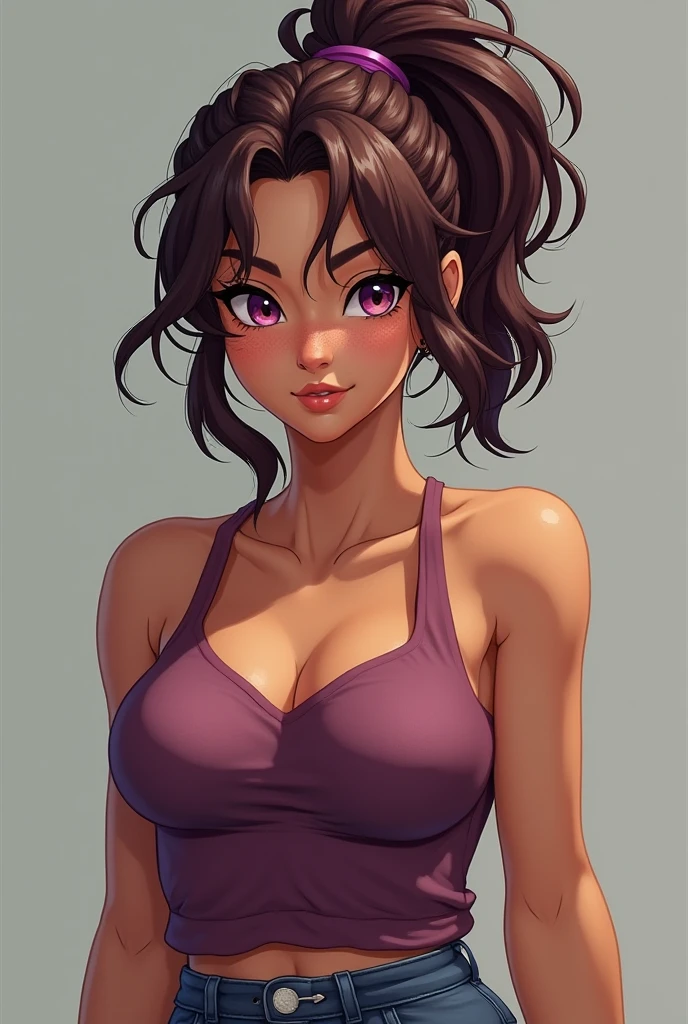 masterpiece:1.5, best quality:1.5, aesthetic, 1girl, sidelocks, cinematic lighting, sharp focus,large breasts , mature female, horny ,16k, glowing eyes, detailed 4k eyes,
playground,seduction,sexy lips, parted lips,detailed lips, high detailed background,((big purple eyes)), detailed face,shiny skin,
auntjunev3,auntjune,,hair bun, bangs, messy hair
, brown hair,( brown shirt:1.3), large breasts, brown eyes, mature female, blush, sligh cleavage, wearing transparent apron, sweating very sweating, grab own ass showing from back, masterpiece, best quality, high detailed, desire, blush, perfect hands, blush, shy, tight gap, NSFW,
