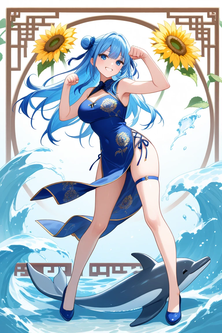 NSFW,Black Hairの男子生徒, boy, Short sleeve shorts, Wearing a long cape, A straw hat with two streamers and countless wind chimes, A giant fish made of water plays a green flute on its back, Leading more fish behind,Pants half-removed,shirt lift,penis,pussy juice,penis in pussy,creampie,cam in pussy,blush,sex,One Shota,female(Black Hair,Iris,tall,Big Breasts,White dress,Wicked Smile,Ahegao,Long Straight Hair,White brim lady's hat,glamorous,)一組の幼いboyと女性