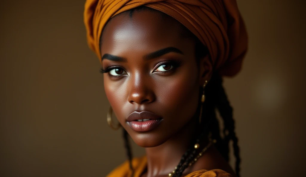 realistic:1.2, realistic, african american young lady, beautiful detailed eyes, beautiful detailed lips, extremely detailed eyes and face, longeyelashes, serious expression, wearing suit, wearing hijab, dark skin color, photorealistic, ultra-detailed, 8k, professional, studio lighting, vivid colors