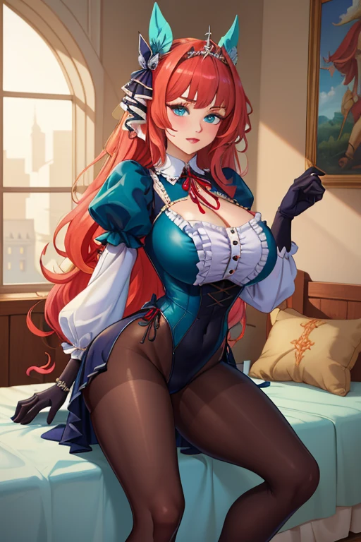Tabletop, highest quality, Tabletop, Attention to detail, detailed face, detailed eyes, Rendered eyes, Perfect Eyes, Hip line, Ambient Occlusion, Clear images, detailed, wonderful,8k,8k Wallpaper,8k background, Attention to detail肌, High resolution,
One Girl, alone,A provocative look、Handjob、Holding penis in hand、 ((Sexy Underwear、garter belt)), ((Redhead、blue eyes))、Western-style room、