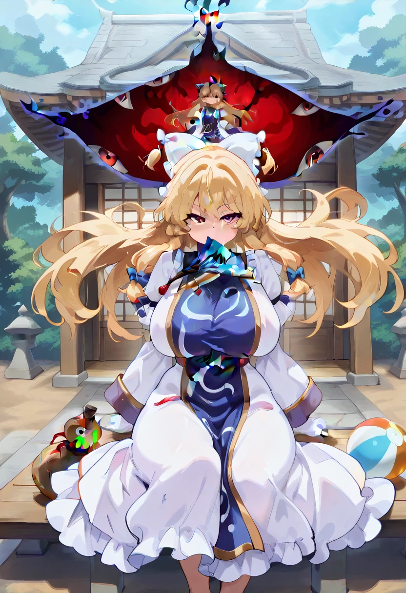 Ryza Atelier, girl sitting on tatami, seiza, pov, front, detailed huge breasts, 