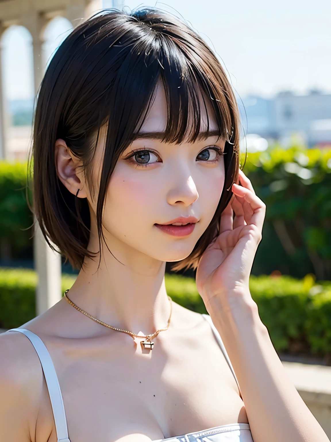 (Browsing Caution:1,4),Mix 4, (8k, RAWphotograph, Highest quality, Tabletop: 1.45), (Realistic, Realistic: 1.37), With a girl, cute, bed,illumination, night, プロのillumination, photographn mapping, Radio City, Physically Based Rendering, Gradient Brunette, 高品質のphotograph, High resolution, 1080P, (Beautiful face), (Detailed facial depiction), (Detailed description of the hand), (Delicate CG), Extreme light and shadow, Rich details, (Detailed facial features), (Highest quality), (Fine Eyes), Look in front of you,Beautiful woman, Highly detailed face, Highly detailed lips, Fine Eyes, double eyelid,  超High resolution, (Faithfulness: 1.4), photograph, 1 girl, [(sad)],  , Thin limbs, sunlight, movie, Cool pose, I Cup, Highest qualityな完璧なボディ, photographのような, (1 girl: 1.3), Perfect balance, (Huge, Perfect breasts, Areola),(Realistic, Photorealistic:1.37),One Girl, Cowboy Shot,Professional Lighting, Photon Mapping, Radio City, RAWphotograph、(Photorealistic:1.4)、Octane Rendering、Complex 3D rendering with ultra-detail, Studio Soft Light, Rim Light, Vivid details, Super Detail, Realistic skin texture, Detailed aspect, Beautiful details in the eyes, Highly detailed CG Unity 16k wallpaper, compensate, (Detailed Background:1.2),Highest quality, 超A high resolution, Tabletop, One Girl, 20-year-old, , cute顔,((Light on face:1.2)),((movie照明:1.2)),(Photorealism:1.4),((30 piercings in left ear)),((necklace)),((A woman who always smiles)),((nightのプールサイド:1.4)),((Lighting on face:1.1)),((Close-up of face:1.2)),((Delicately depicting the face:1.2)),((Multicolor hair color:1.2))(Pixie Cut:1.5),(((全身Completely naked))),(((nsfw))),(((Completely naked)))