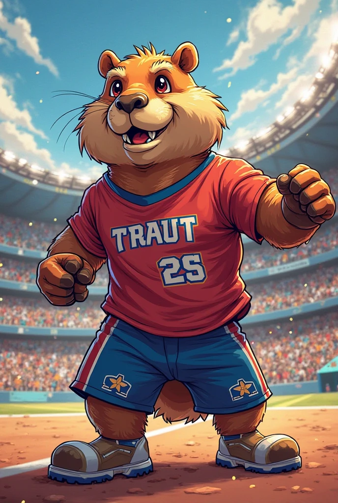 capybara, sports uniform